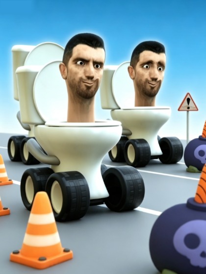 Toilet Racer Rush