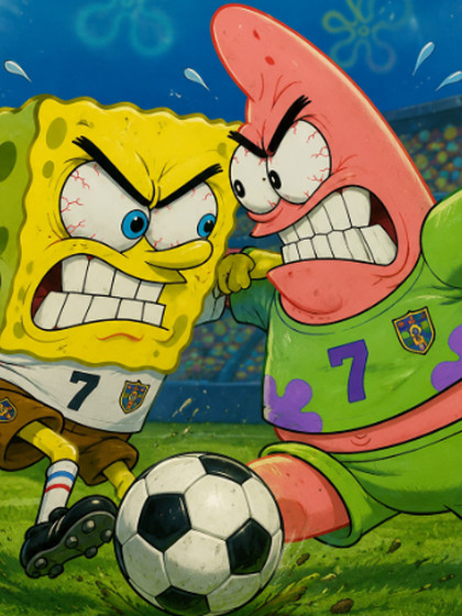 SpongeBob Football King