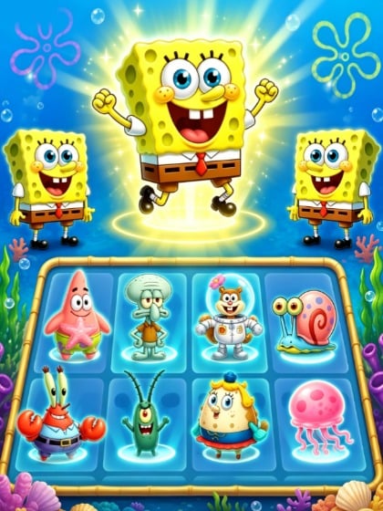 SpongeBob Merge The Characters