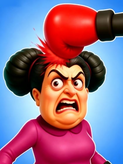 One-Punch Aunty Mayhem