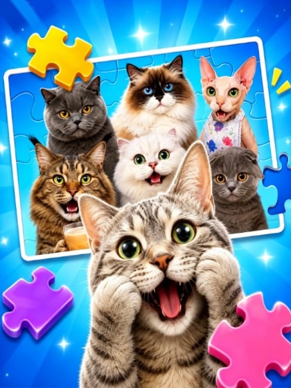 Cat Meme Puzzles